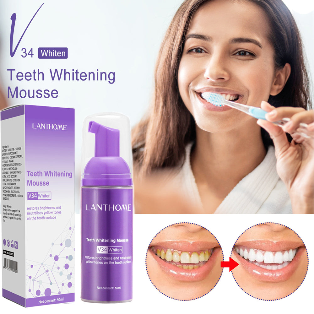 Natural Whitening Mousse - Premium Beauty Device - Just $7.99! Shop now at elinsse