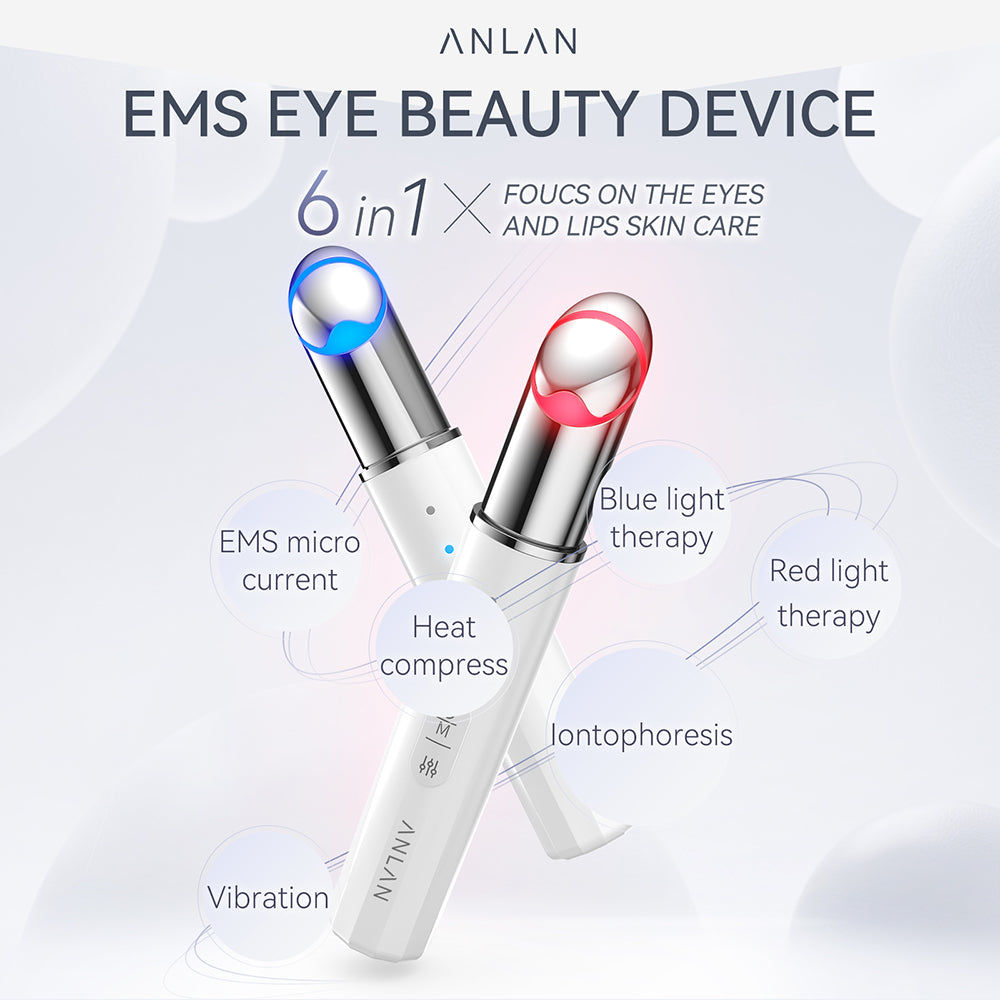 EMS Microcurrent Eye Beauty Device - Premium Beauty Device - Just $34.72! Shop now at elinsse