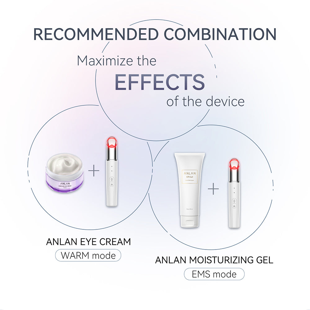 EMS Microcurrent Eye Beauty Device - Premium Beauty Device - Just $34.72! Shop now at elinsse